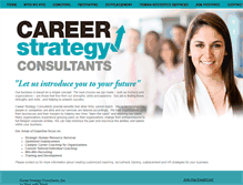 Tablet Screenshot of careerstrategyinc.com